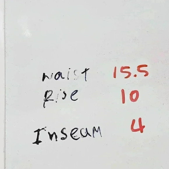 Levi's Mid Length Jean‎ Short Striped Women's  30 Stretched 9756 - Picture 5 of 6